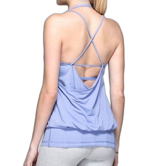 Lululemon Women's Light Blue Flow and Go Tank - Picture 2 of 8